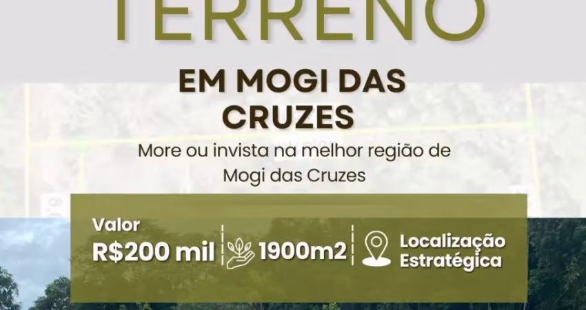 Terreno à venda no Sabaúna, Mogi das Cruzes 