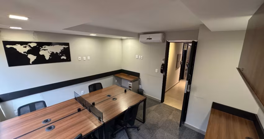 Sala comercial moderna com copa próximo ao Batel XX125XX