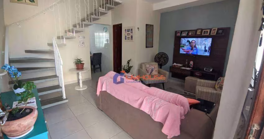 Casa com 2 dormitórios à venda, 72 m² por R$ 350.000,00 - Centro - Mongaguá/SP