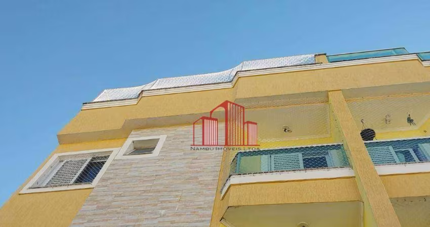 Apartamento à venda, 100 m² por R$ 440.000,00 - Vila Camilópolis - Santo André/SP