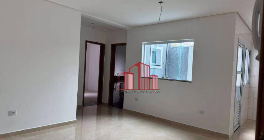 Apartamento com 2 dormitórios à venda, 56 m² por R$ 465.000 - Vila Curuçá - Santo André/SP