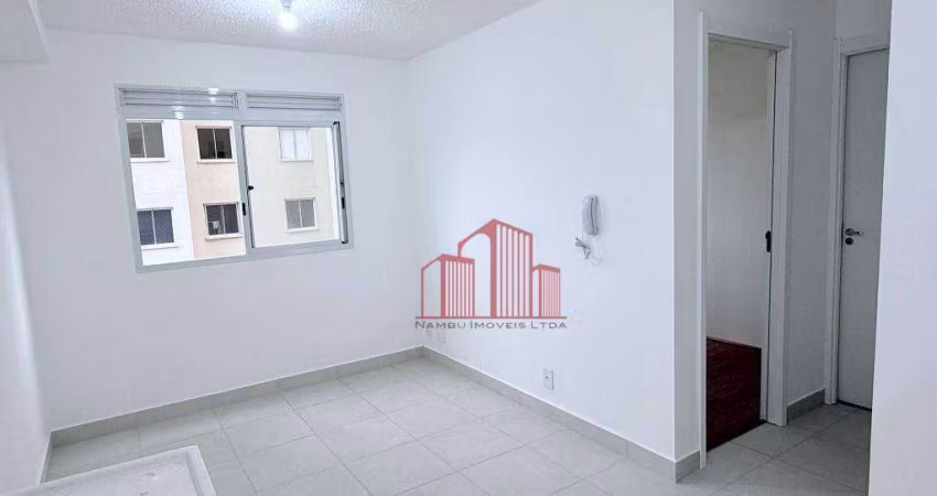 Apartamento com 2 dormitórios para alugar, 32 m² por R$ 1.510,00/mês - Parque São Rafael - São Paulo/SP