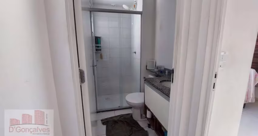 Apartamento em Canhema - Diadema: 2 dormitórios, 43m² por R$ 260.000 ou R$ 1.800/mês
