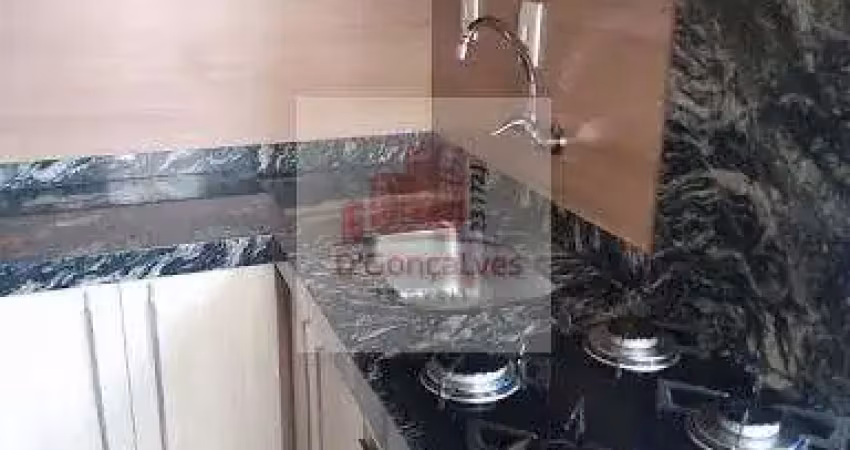 Apartamento com dois dormitórios, uma vaga de garagem. armários planejados em todos os ambientes, com cooktop e forno