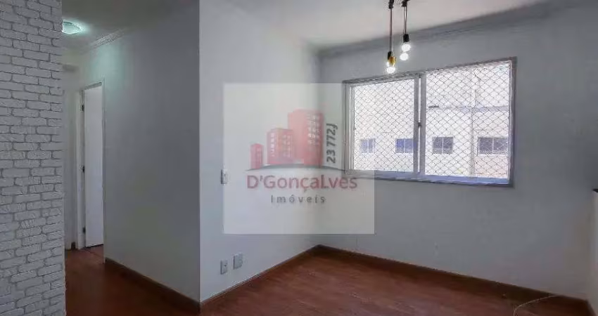 Apartamento à venda no centro de diadema, 2 quartos, 44m²