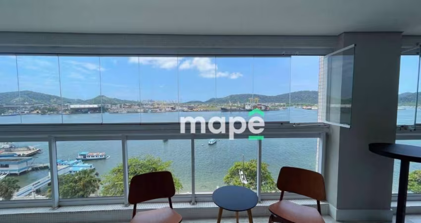 Apartamento com 4 dormitórios à venda, 189 m² por R$ 2.400.000,00 - Ponta da Praia - Santos/SP