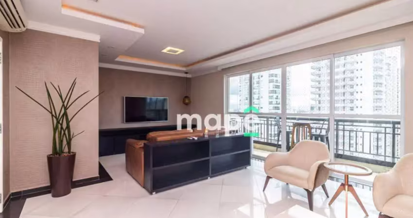 Apartamento com 3 dormitórios para alugar, 200 m² por r$ 16.000,00/mês - gonzaga - santos/sp