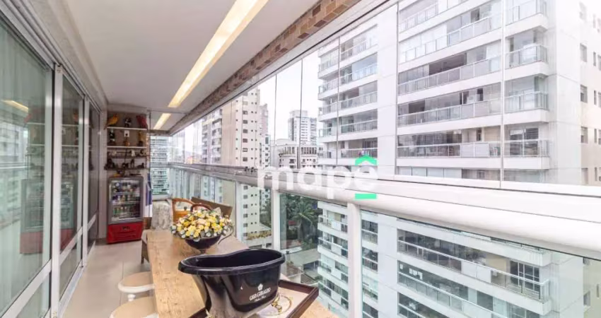 Apartamento com 4 dormitórios à venda, 191 m² por r$ 2.300.000,00 - gonzaga - santos/sp