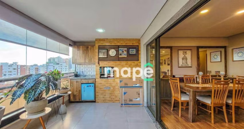 Apartamento com 2 dormitórios à venda, 111 m² por R$ 1.600.000,00 - Ponta da Praia - Santos/SP