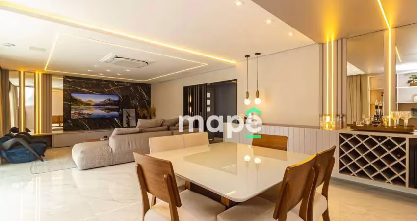 Apartamento com 4 dormitórios à venda, 234 m² por r$ 3.500.000,00 - boqueirão - santos/sp
