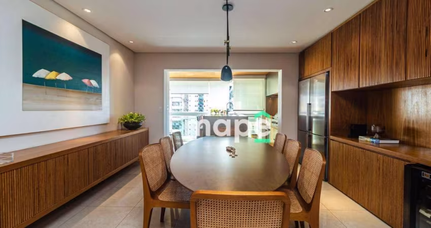 Apartamento com 3 dormitórios à venda, 222 m² por R$ 3.350.000,00 - Aparecida - Santos/SP