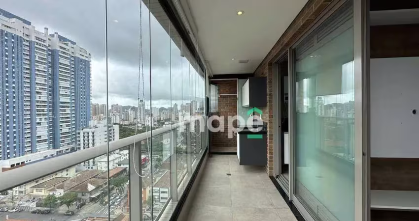 Apartamento com 1 dormitório à venda, 60 m² por r$ 780.000,00 - aparecida - santos/sp