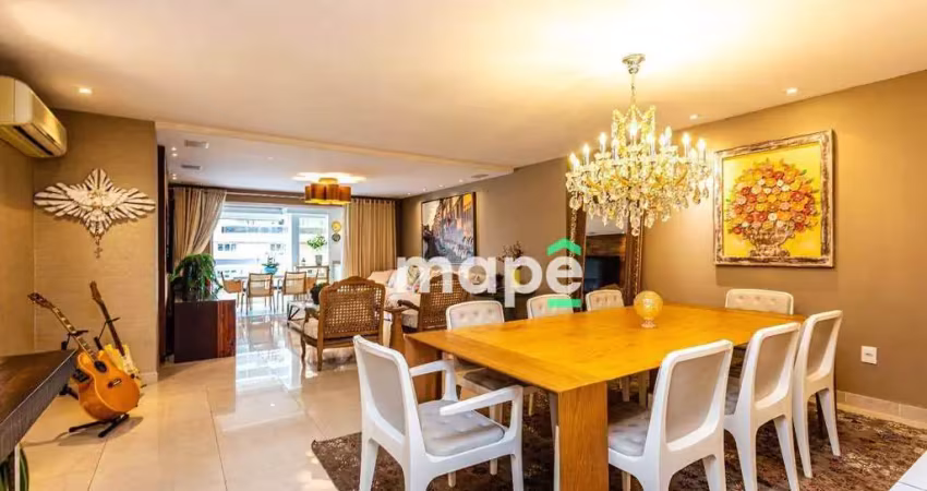 Apartamento garden com 3 dormitórios, 291 m² - venda por r$ 3.200.000,00 ou aluguel por r$ 28.000,00/mês - aparecida - santos/sp