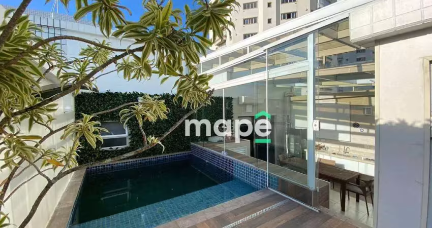 Cobertura com 3 dormitórios à venda, 227 m² por R$ 1.696.000,00 - Ponta da Praia - Santos/SP