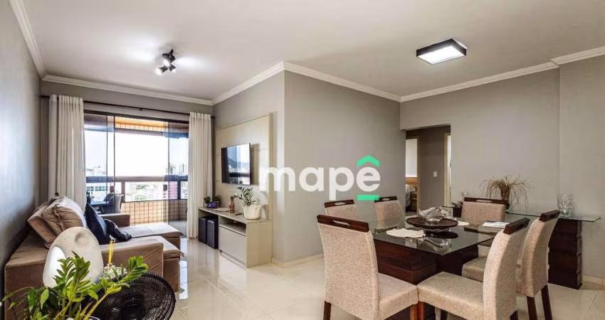 Apartamento com 3 dormitórios à venda, 107 m² por R$ 1.180.000,00 - Embaré - Santos/SP