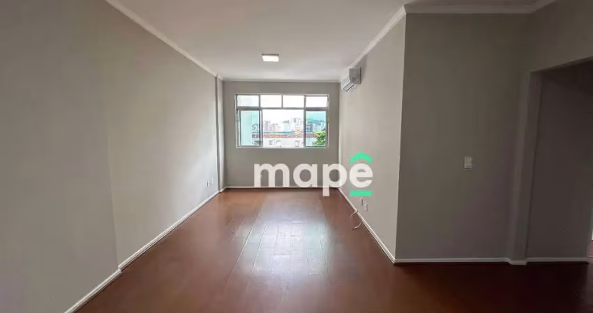 Apartamento com 2 dormitórios para alugar, 115 m² por R$ 5.822,23/mês - Gonzaga - Santos/SP
