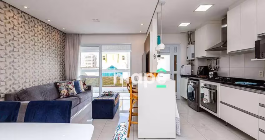 Apartamento com 2 dormitórios à venda, 80 m² por R$ 1.060.000,00 - Gonzaga - Santos/SP