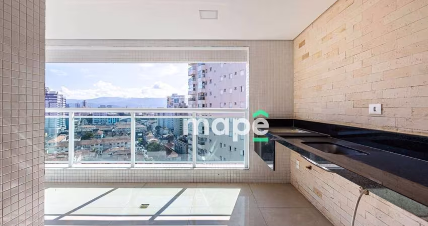 Apartamento à venda, 92 m² por R$ 1.550.000,00 - Boqueirão - Santos/SP