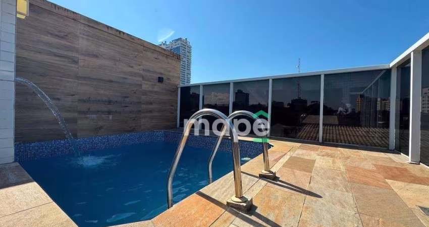 Casa sobreposta com 3 dormitórios à venda, 155,68 m² por R$ 1.500.000 - Ponta da Praia - Santos/SP