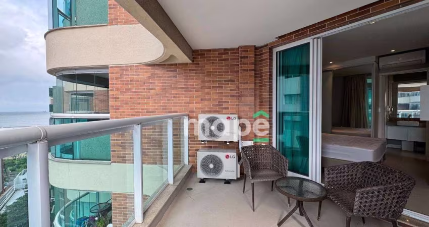 Apartamento com 1 dormitório para alugar, 52 m² por R$ 5.500,00/mês - Pompéia - Santos/SP