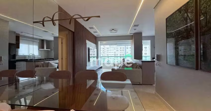 Cobertura com 3 dormitórios à venda, 166 m² por R$ 3.990.000,00 - Embaré - Santos/SP