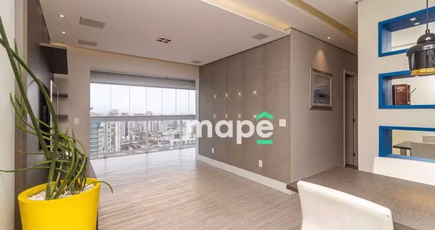 Apartamento para alugar, 80 m² por r$ 7.000,00/mês - gonzaga - santos/sp