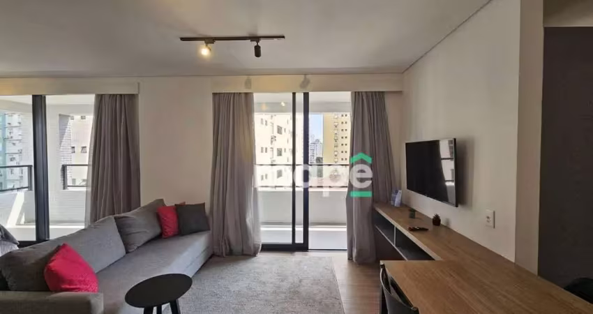 Apartamento com 1 dormitório, 57 m² - venda por r$ 850.000,00 ou aluguel por r$ 4.700,00/mês - ponta da praia - santos/sp