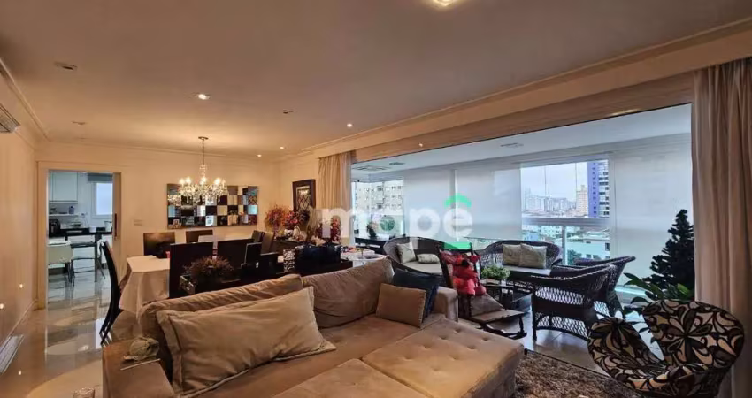 Apartamento com 3 dormitórios, 190 m² - venda por r$ 2.995.000,00 ou aluguel por r$ 20.000,00/mês - embaré - santos/sp