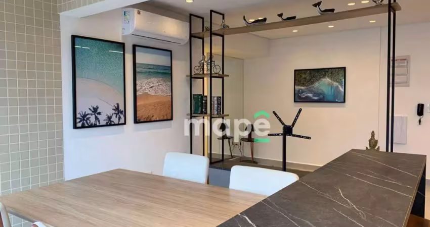Apartamento com 2 dormitórios, 65 m² - venda por r$ 880.000,00 ou aluguel por r$ 7.000,00/mês - ponta da praia - santos/sp