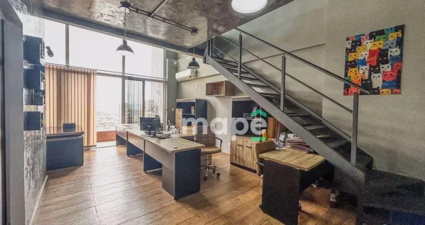 Sala à venda, 61 m² por r$ 650.000,00 - vila matias - santos/sp
