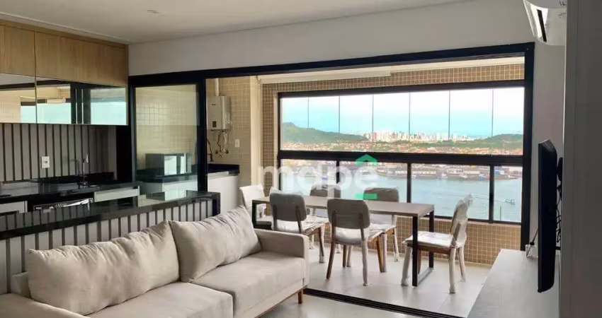 Apartamento com 2 dormitórios à venda, 65 m² por r$ 1.190.000,00 - ponta da praia - santos/sp