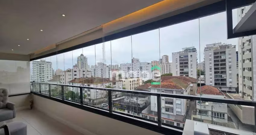 Apartamento com 2 dormitórios à venda, 116 m² por r$ 2.100.000,00 - ponta da praia - santos/sp
