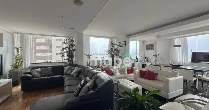 Apartamento com 3 dormitórios à venda, 182 m² por r$ 1.990.000,00 - josé menino - santos/sp