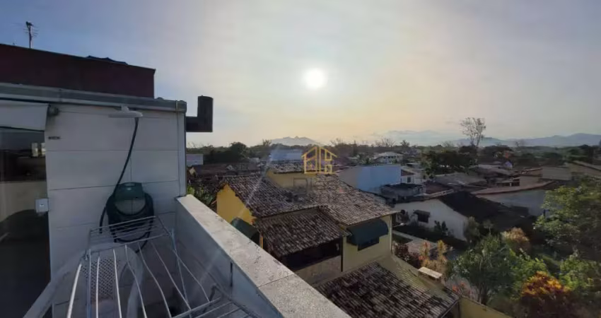 Cobertura com área gourmet no Terra Firme em Rio das Ostras, 2 quartos