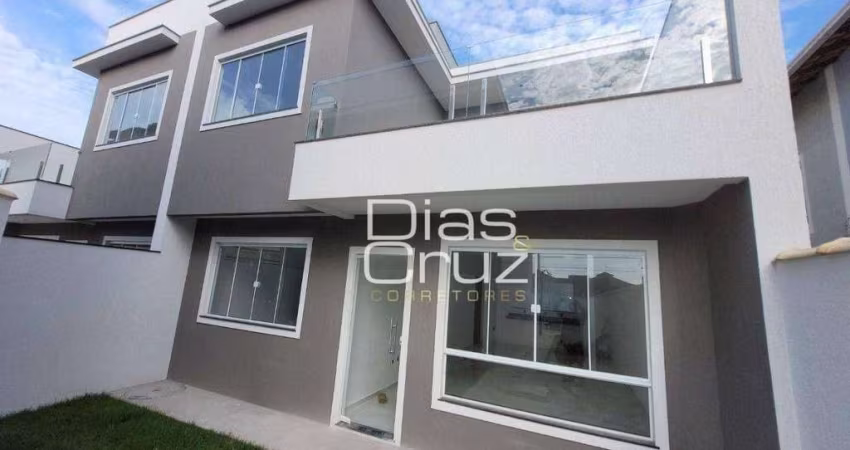 Espetacular Casa com 3 quartos à venda, Village Rio das Ostras - Rio das Ostras/RJ