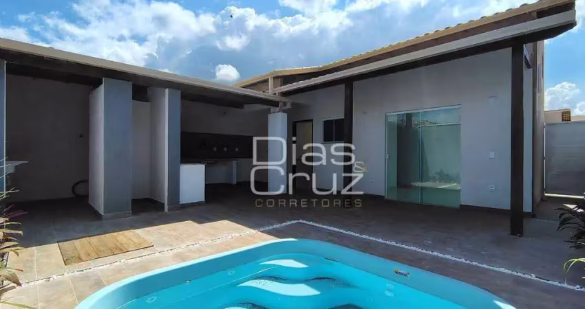 Casa com piscina em condomínio exclusivo - chácara mariléa, rio das ostras