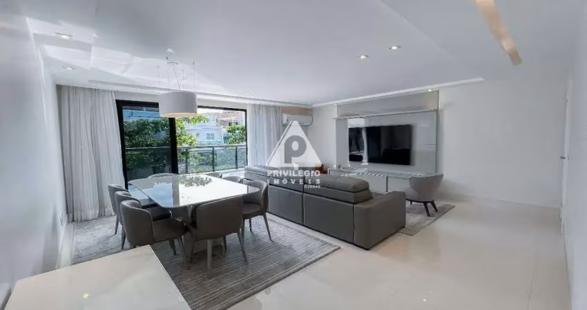 Magnífica cobertura duplex reformada – 379m² – 4 quartos, piscina e 4 vagas – recreio dos bandeirantes (gleba b)