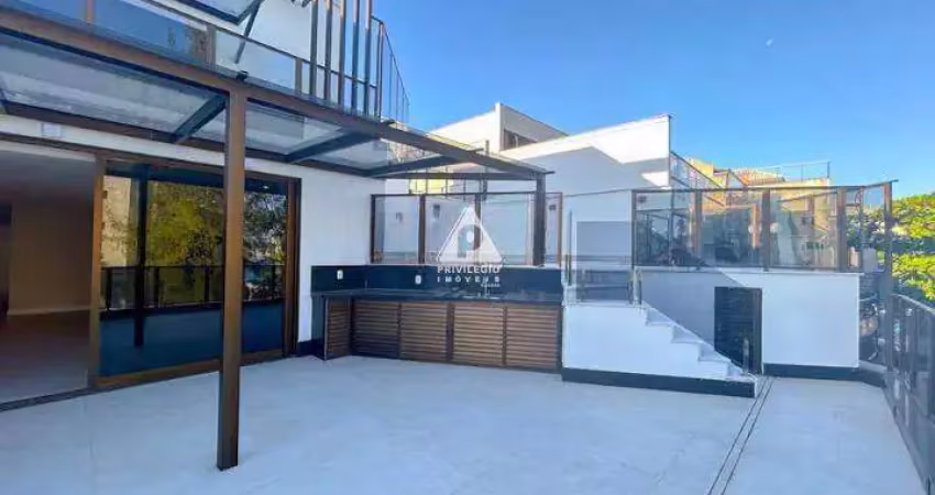 Cobertura duplex à venda, 5 quartos, 5 suítes, 3 vagas, barra da tijuca - rio de janeiro/rj