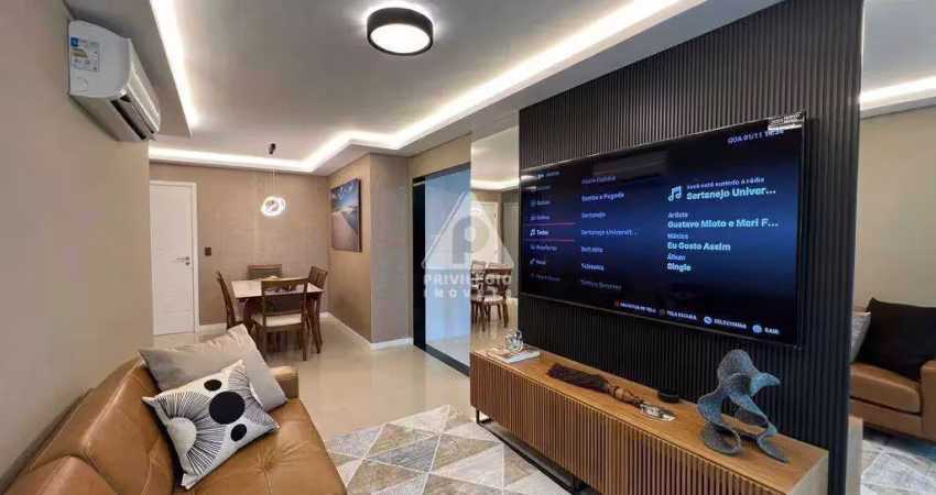 Apartamento novo!! 2 quartos, suíte, varanda e vaga. condomínio clube. infraestrutura completa. a venda na barra da tijuca