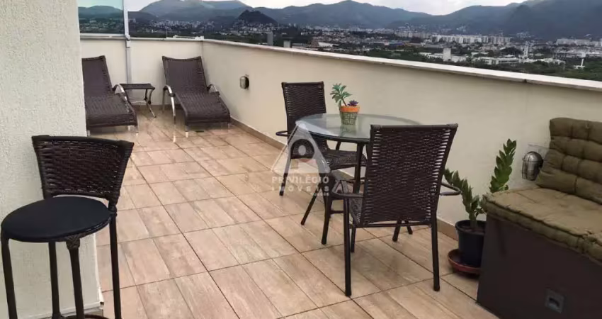 Cobertura à venda, 3 quartos, 2 suítes, 2 vagas, Jacarepaguá - RIO DE JANEIRO/RJ
