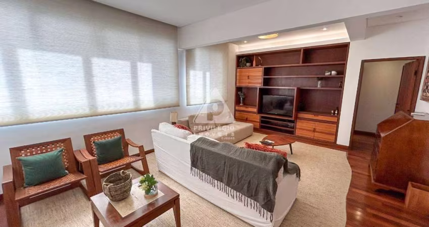 Excelente apartamento a venda no Leblon, 3 quartos, vaga, quadra da praia.