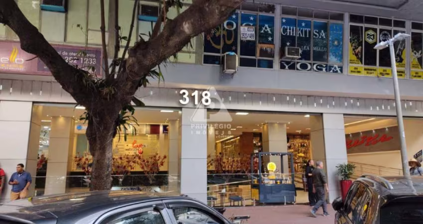 Loja de 25m² em localização privilegiada em Ipanema.
