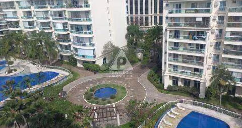 Cobertura 4 quartos 2 suítes, condomínio le parc, barra da tijuca