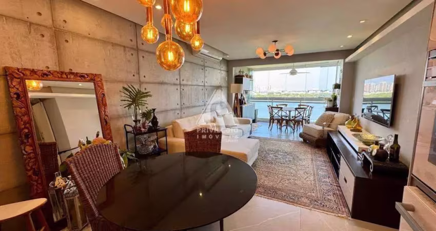 Apartamento à venda, 03 quartos, 03 suítes, 04 vagas, península, barra da tijuca - rio de janeiro/rj