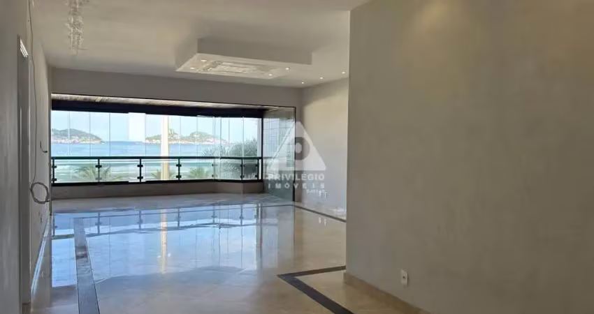 Apartamento à venda, 03 quartos, 01 suíte, 03 vagas, frontal mar, barra da tijuca - rio de janeiro/rj