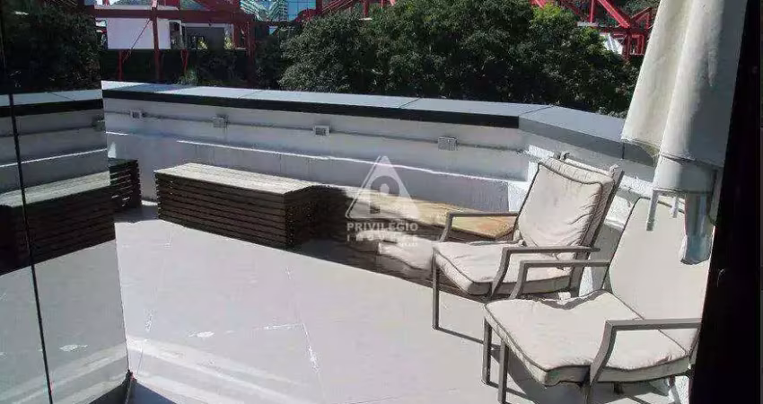 Oportunidade unica, sala comercial na cobertura na barra da tijuca !