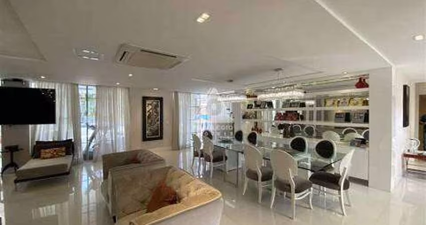 Casa de luxo, 7 quartos, 6 suites, 4 vagas, piscina, área de lazer, condominio fechado, Recreio dos Bandeirantes