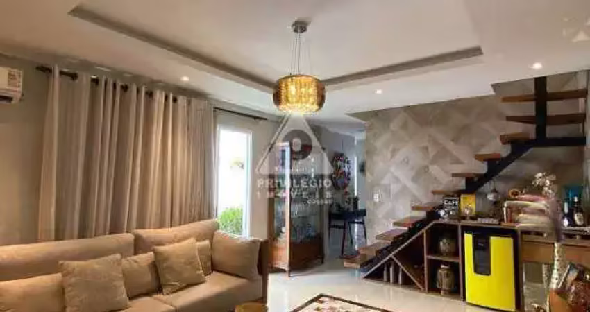 Cobertura duplex em condomínio no recreio - 4 quartos, sendo 3 suítes , piscina com hidro, varanda goumert com 3 vagas de garagem