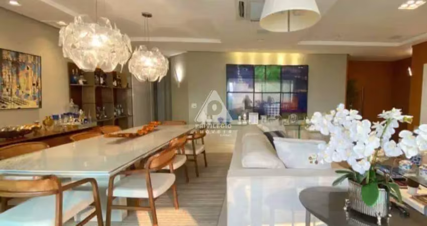 Apartamento à venda 4 quartos sendo 4 suítes, Andar alto, Vista Lagoa, Saint Barth - Barra da Tijuca RJ