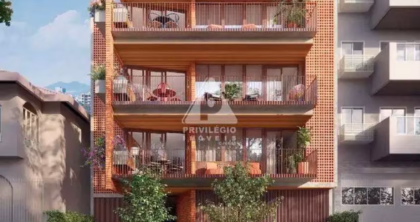 Cobertura à venda, 2 quartos, 1 suíte, 1 vaga, humaitá - rio de janeiro/rj